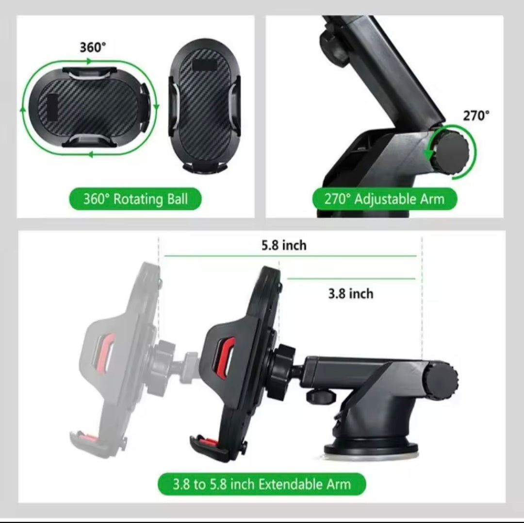 Support de Téléphone pour Voiture – Sécurisé et Pratique