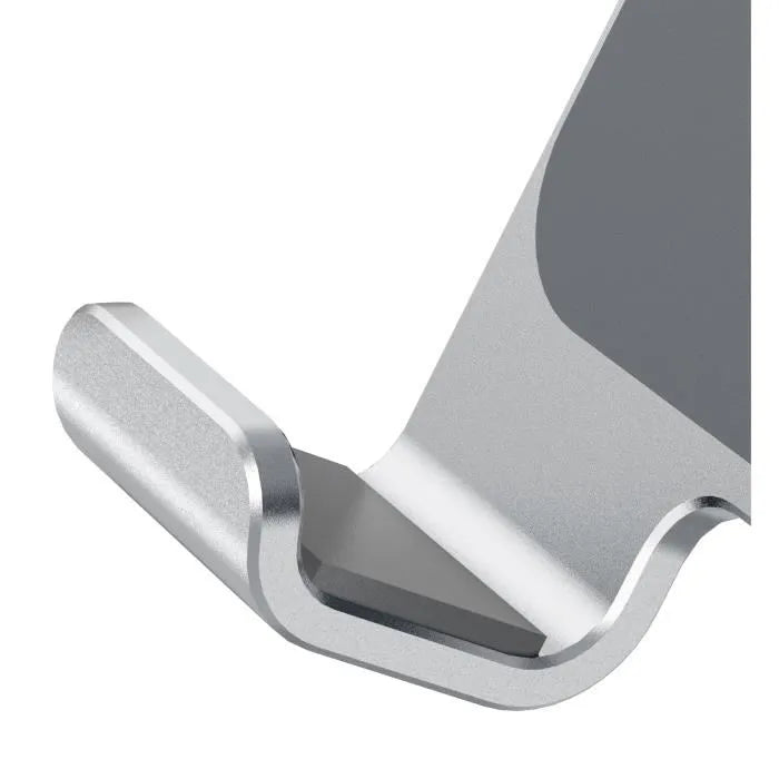 Support de téléphone portable universel en aluminium, rotation à 360 °, support rapide, pliable, conception à double arbre, stable, anti-chute, tout métal
